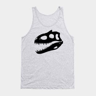 Indominus rex skull - black Tank Top